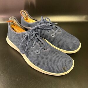 Allbirds Tree Runners TR1M12 Navy Blue Eucalyptus Fiber Sneakers Mens Size 12